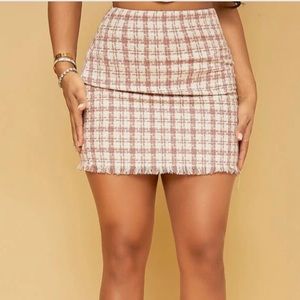 Tweed Skirt